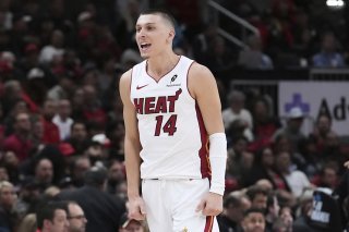 Tyler Herro a brillé mercredi face à Chicago KEYSTONE/AP/Nam Y. Huh